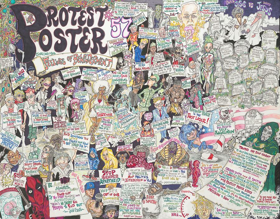 Protest Poster #57: Feelings of Bewilderment by O. Smith