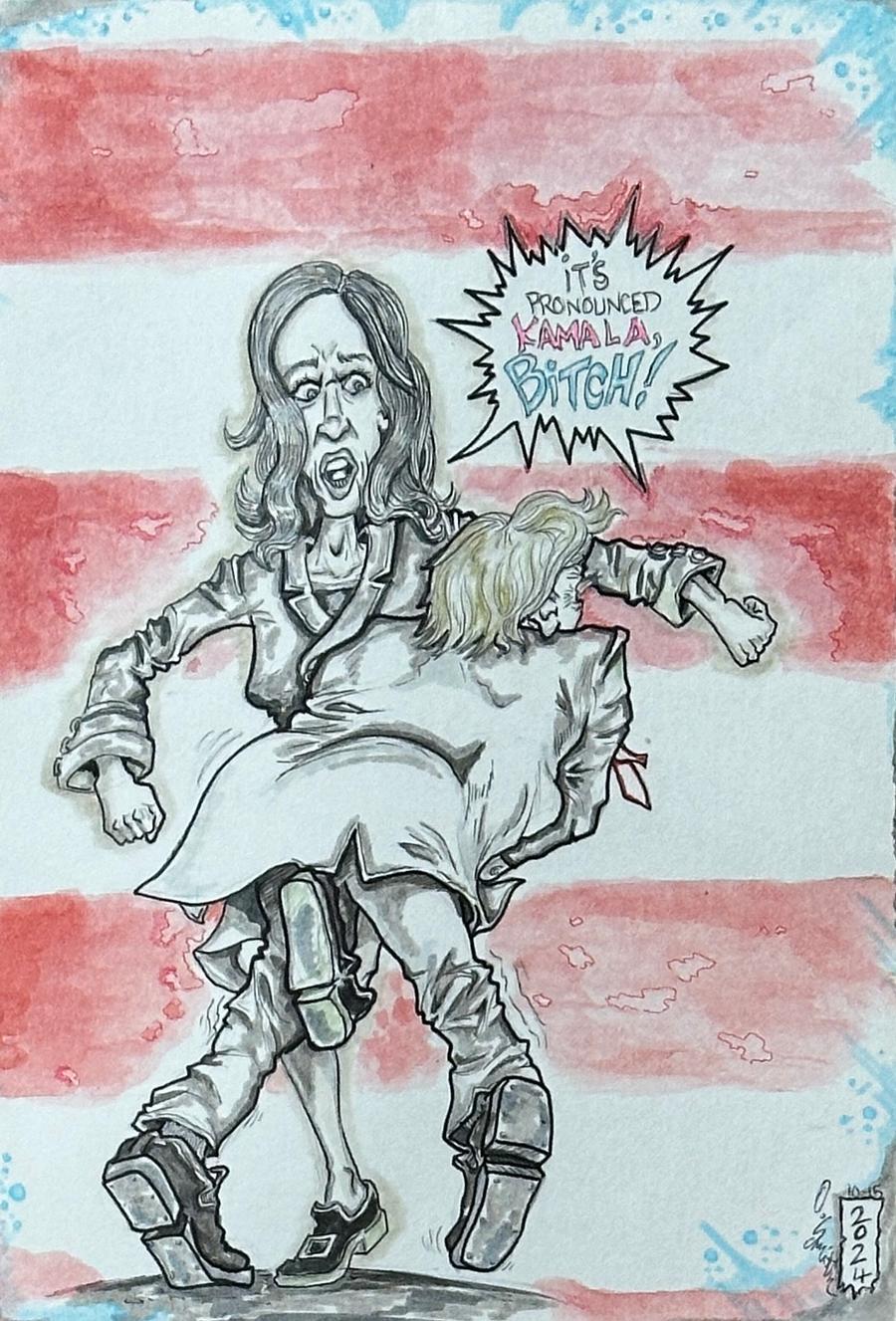 It's Pronounced Kamala Bitch! by O. Smith
