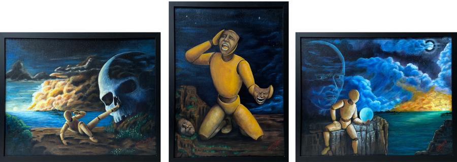 Three Marks of Existence — all works shown together
